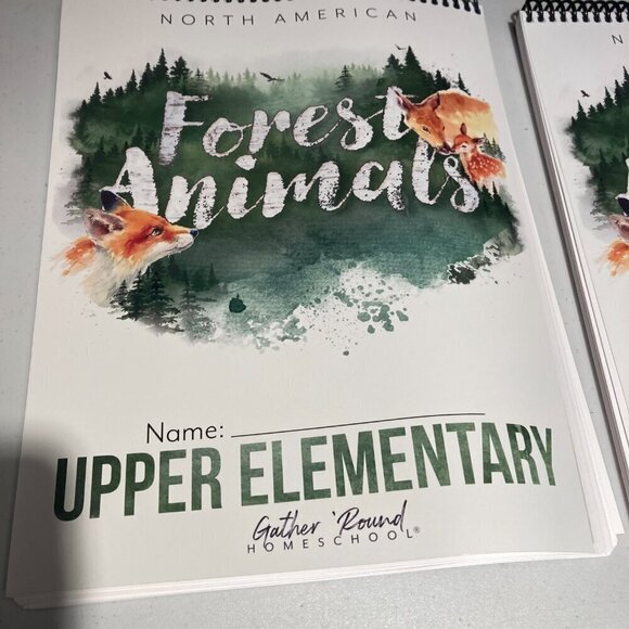 New GATHER ROUND Forest Animals curriculum set Unit Studies style - Picture 2 of 8